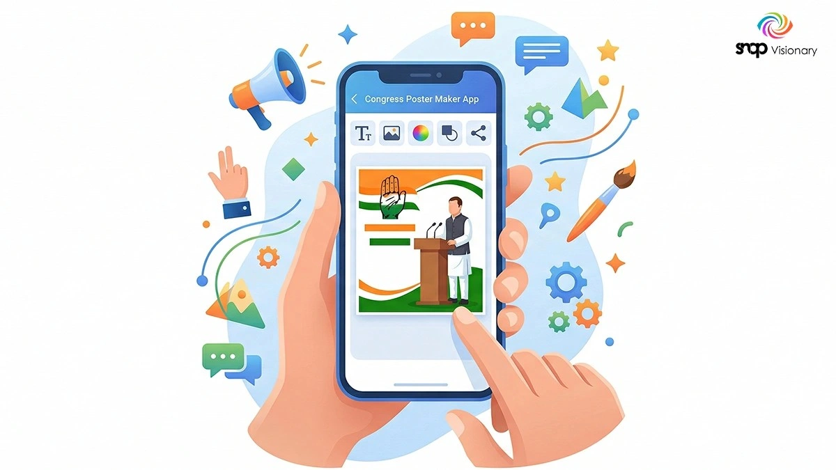 Congress Poster Maker App: Easily Political Posters Kaise Banaye