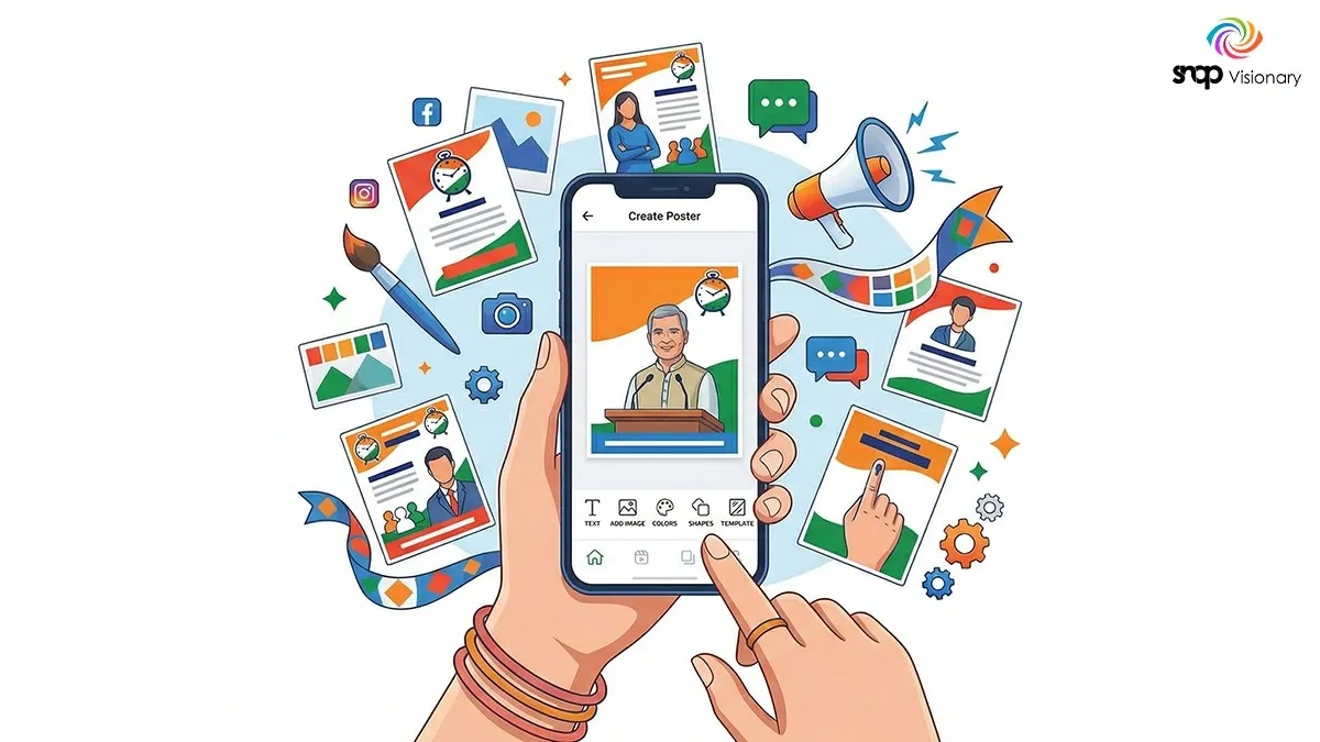 Nationalist Congress Party Poster Maker App